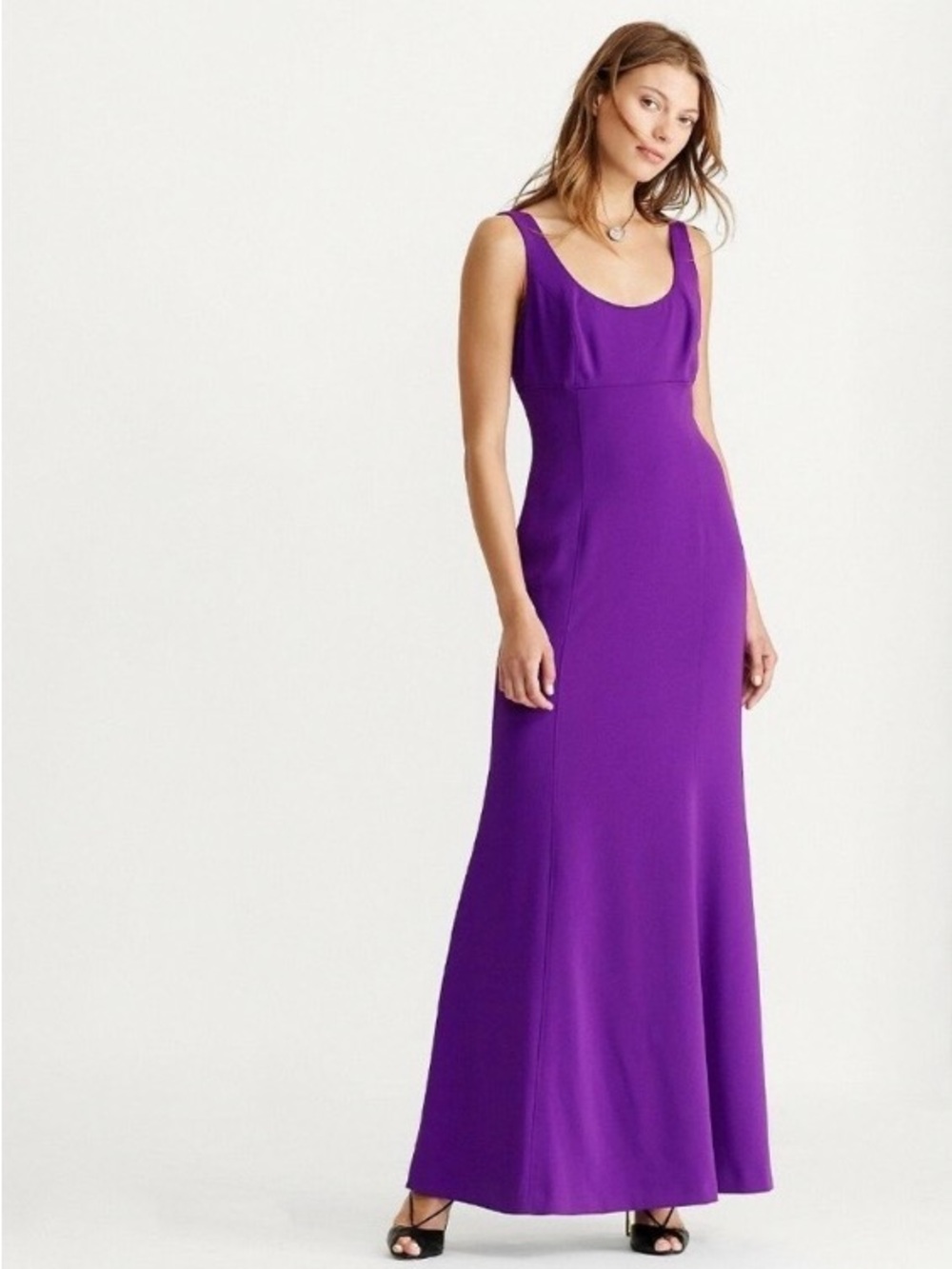 Lauren by Ralph Lauren purple formal dress